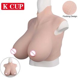 Coussinet d'allaitement Eyung K CUP Formes mammaires en silicone Cosplay Cross Dressing No Oil Drag Queen Silicon Cosplay Seins Faux Seins Fête Plastron 240330