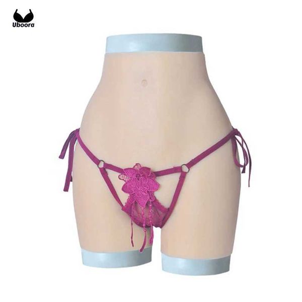 Almohadilla para el pecho Pantalones de vagina falsos Hombre a mujer Pechos realistas Tamaño S / M / L / XL Pantalones de coño sexy Sissy Cosplay Drag Queen Transexual Transgénero 240330