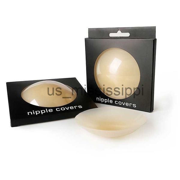 Coussin d'allaitement Invisible Silicone Nipple Cover Auto-adhésif Poitrine Soutien-gorge Pasties Pad Mat Autocollants Accessoires pour femmes Soutien-gorge collant x0831