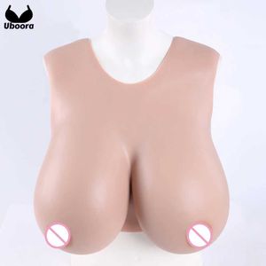 Coussin d'allaitement réaliste faux seins grande forme de sein en silicone pour crossdresser transgenre transgenre seins cosplay poitrine C D E F H K Cup 240330