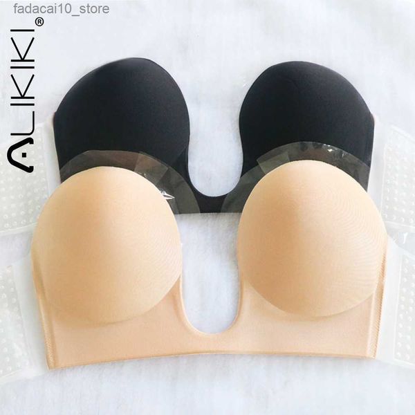 Coussin d'allaitement Sexy Silicone Nipple Cover Bra Pads Adhésif Réutilisable Invisible Lift Up Tape Pétales De Sein Pour Robe De Soirée Soutien-Gorge Accessoires Q230914