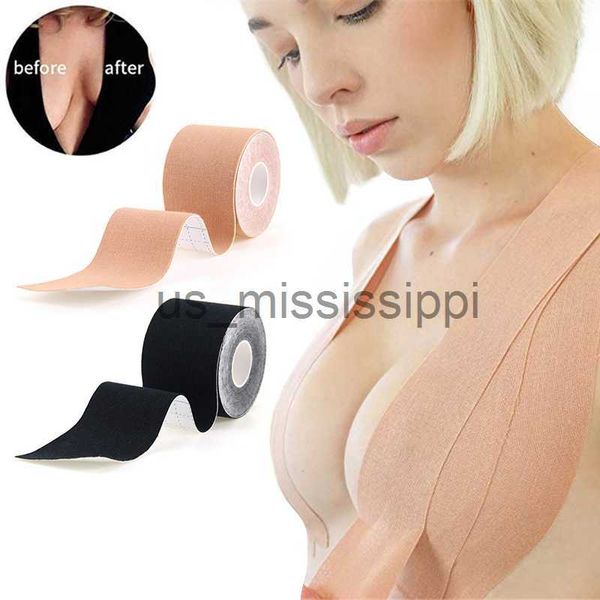 Coussin de poitrine Femmes Soutien-gorge invisible Boob Tape Bras Push Up Bralette sans bretelles Pad Sticky Adhésif Nipple Pasties Couvre Breast Lift Body Tape x0831