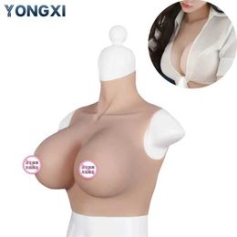 Coussinet de poitrine YONGXI énorme réaliste transexuelle faux seins faux seins formes crosscommodes pour Drag s mastectomie transgenre Cosplay 240330