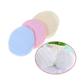 Tampons de poitrine 6 Réutilisables Lavable Coton Soft Absorbant Mère Baby Mall Feeding Cares Bra Inserts Couleurs aléatoires D240516