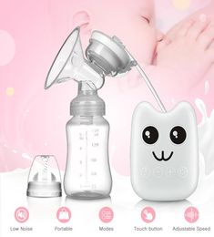 Borstkolven Bilaterale melkpomp Babyfles Postnatale benodigdheden Elektrische extractor Voeding via USB6844821