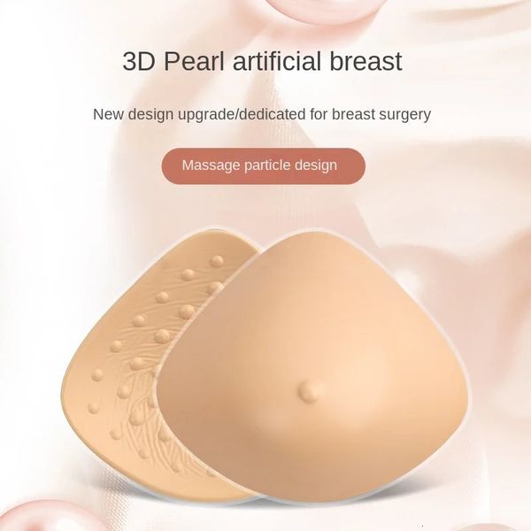 Chirurgie du sein Special Light Artificial Brem Bra femelle Silicone Fake Pestes Résection Prothèse BRA MADIER POUR BREAT 240517