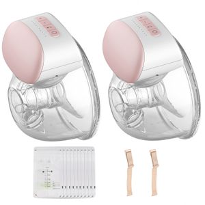 Breastpumps Bebebao BBP1 2 Pack Wearable Electric Hands Free Portable Cup BPAfree for Breastfeeding with 24mm Flange 230628