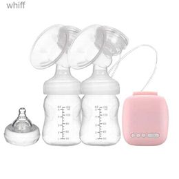 Montraps Double Baby Care Electric Breast Pompe Intelligent Automatic Automatic Baby Mall Feeding Milk Extracteur ACCESSOIRES ER879L231118