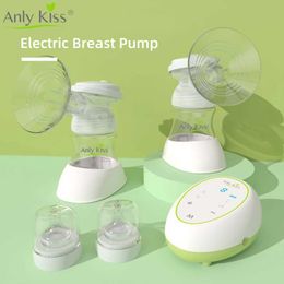 BreastPumps Lily Kiss Multi Functional Electric Double Double Breast Pump Backflow Preventie Siliconen Automatische Melk Borstpomp Oplaad D240517