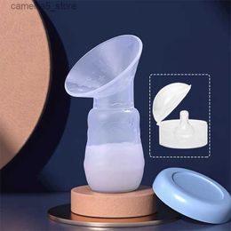 Borstkolven Handmatige melkcollector moedermelkcollector voor moedermelklekkage Siliconen melkcollector borstkolf Q231120