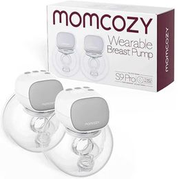 BreastPumps Momcozy S9 Wearable Professional Electric Double Chest Pump Grijs D240517