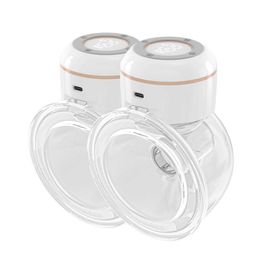 Borstvanden nieuwe draagbare borstpomp zonder handmatige elektrische draagbare BPA -voedingsmelkcollector Q240514