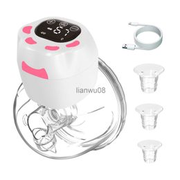 Permutas de pecho Bombo de leche eléctrico Portable 3 Modos 9 Niveles de succión Extractor de leche silenciosa Milguero Automático Lactancia lactancia 150 ml BPA Free X0726