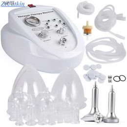 Tire-lait ZiCatkin Massage sous vide Lifting du visage Machine de beauté Machine d'agrandissement du sein pompe tasse Massage corps façonnage dispositif de levage des fesses C24318