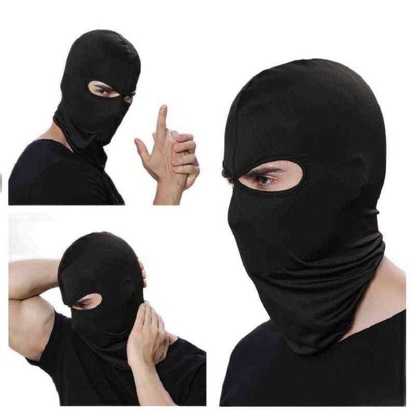 Cyclisme respirant Bandana Moto Masque facial Couverture complète Foulard Chapeau Balaclava Lycra Ski Cou Été Soleil Protection UV Mince Y1229