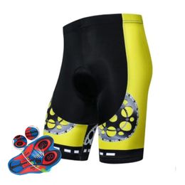 Pantalones cortos de ciclismo transpirables con gel 9D acolchado Medias de bicicleta Estilo Pantalones de bicicleta de montaña Protección solar Ropa MTB 240322