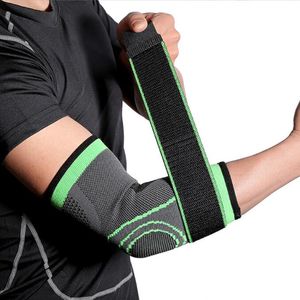 Protecteur de soutien de manchon de bras de Compression de bandage d'orthèse de coude respirant pour l'attelle de bras de volley-ball d'arthrite d'haltérophilie