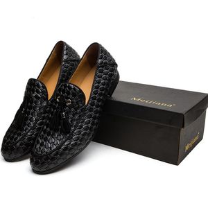 Mocasines de moda transpirable zapatos de cuero para hombres nuevos frijoles casuales Zapatos Ho 26