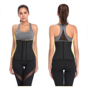 Respirant Latex Taille Corset Sous-Vêtements 9 Os En Acier Corps Sculptant Shapers Abdomen Ventre Shapewear Contrôle Ferme Minceur Cincher