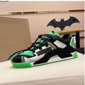 Ademvolle heren casual sport sneakers gemengde kleuren patchwork veter waterdichte ronde teen anti-odor slijtvast canvas schoenen hm05363