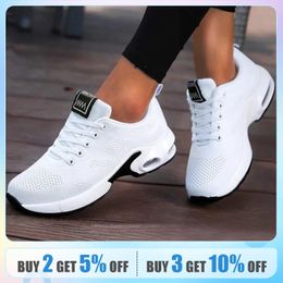 Mesh respirant Casual Walking Flat Platform Sneakers Femme Tenis Gym Vulcanisé Chaussures Femme Femme Femme 240412 9135