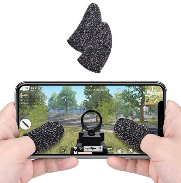 Controlador de juego móvil transpirable Pantalla táctil Pulgares de manga táctil de manga táctil para juegos de juegos de teléfono móvil PUBG 4947404