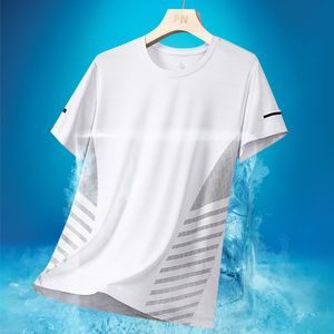 T-shirt à vente chaude surdimensionnée respirante Nouvelle arrivée en plein air Utiliser des hommes Drop Shutter T-shirt