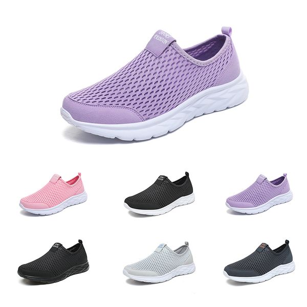 Runnable Running 2024 femmes Chaussures hommes Mentes Sport Trainers Color260 Fashion Fashion Confortable Sneakers Taille 24 S