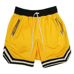 Ademvolle sportbasketbal shorts zomer dunne mesh sport honkbal korte broekspierfitness Running training fitness broek