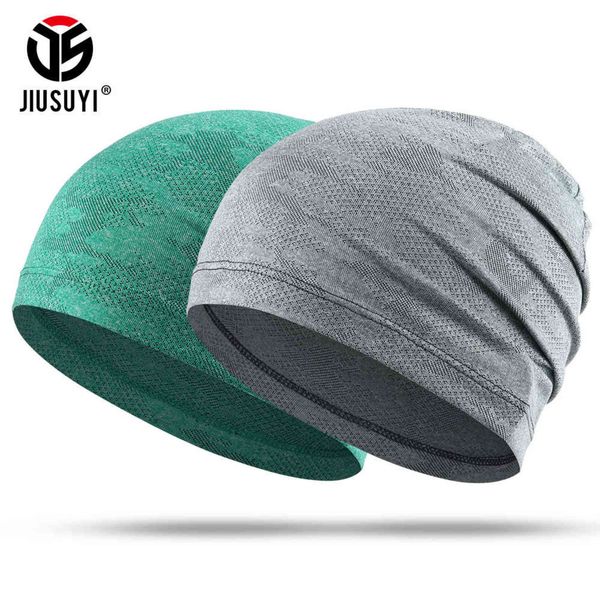 Sombreros de verano transpirables Moda Skullies Baloncesto Bicicleta Entrenamiento Gorros Correr al aire libre Senderismo Accesorios Gorras Mujeres Hombres Y21111