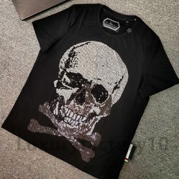 Ademend T-shirt Mannen Ronde Tops Hals Korte Mouw 3D Gedrukt Schedel Korte Mouw Hoge Kwaliteit Plein Tshirt Fashion Horror