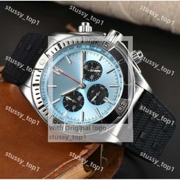 Breightling Watch 2024 Hot Selling polshorloges voor mannen Bretiling Watch Quartz kijken Hoogwaardige top Luxe Chronograph Clock Roestvrij staal Breiting Watch 146