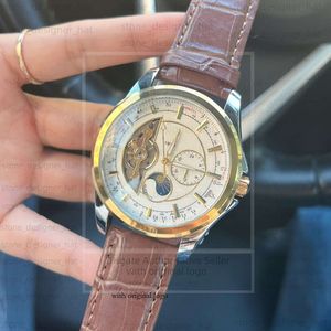 Breiting-horloge 42 mm Volledig automatische mechanische beweging Lederen band hoogwaardige bretiling horloge luxe breightling horloges 2F63