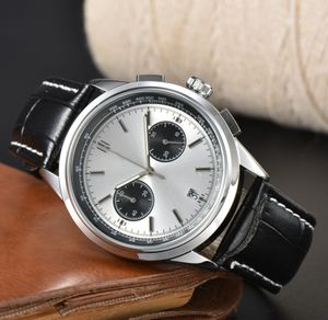 Breitlins watch pro watch moonswatch Nuevos relojes de pulsera para hombre 2023 Reloj de cuarzo con esfera completa Reloj cronógrafo de marca de lujo de alta calidad Reloj de goma