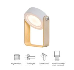 Brelong Lantern Night Light Table USB Charging Lamp Light Light Small Portable Lantern For Bedroom Reading Light Multifonction9457650