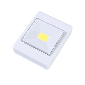 Brelong Portable à piles COB LED interrupteur sans fil veilleuse pour chambre/placard/armoire/étagère