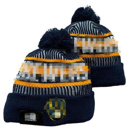 Brewers Bonnets Bobble Chapeaux Casquettes de baseball 2023-24 Chapeau de seau de créateur de mode Chunky Knit Faux Pom Beanie Chapeau de Noël Chapeaux de sport en tricot