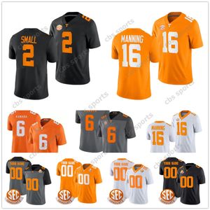 Peyton Manning Tennessee Volontaires Jersey Wallen Hendon Joshua Dobbs Kamara Joe Milton III Jauan Jennings Jones Jr. Jabari Petit Jackson College Maillots de Football