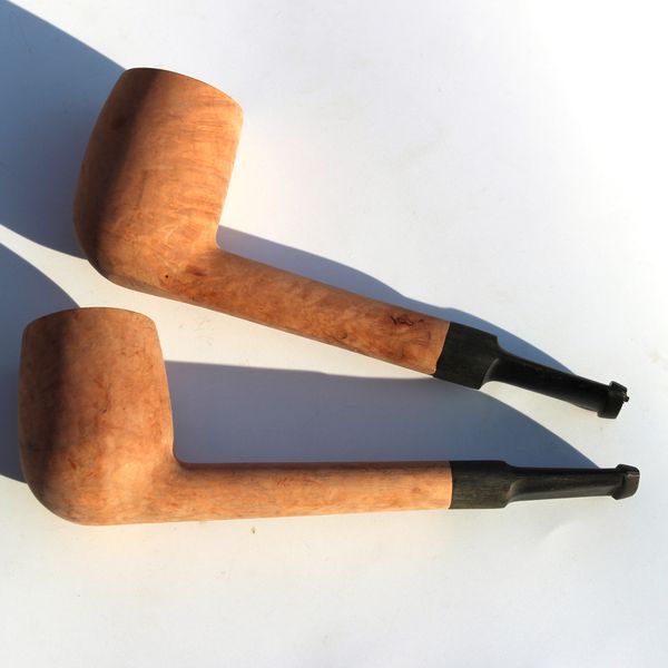 Pipe à tabac en bruyère - Assortiment de 1 paquet de pipes à fumer avec bols inachevés pipes en bois pipes en bruyère canadiennes 122 kits pips C0310