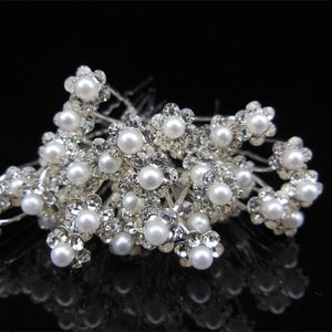 Accesorios nupciales para el cabello, Tiaras, horquillas para el cabello, 5 uds., diamantes de imitación para mujer, flores para boda, perlas, diadema de cristal, horquillas para el cabello