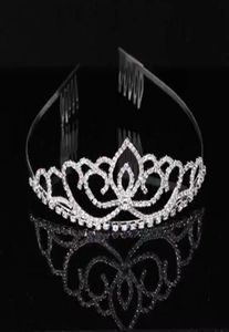 Bruids headpieces tiaras kronen met strass sieraden sieraden pageant prom party optreden kristal bruiloft tiaras accessoires2818446