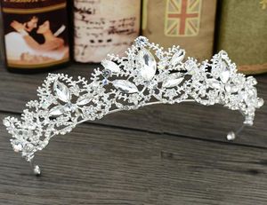 Joyería nupcial, accesorios de vestido de novia, corona de cristal de Europa y América, accesorios para sombreros de taladro de aleación 4656858