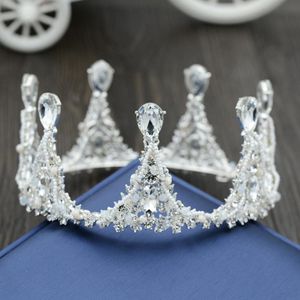 Bruids sieraden trouwjurk accessoires Air Europe en de Verenigde Staten Crown Beads kralen Handgemaakte hoofddeksel nieuwe stijl 309W