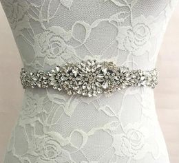 Ceinture de mariée en strass pour princesse, accessoires pour robe de demoiselle d'honneur, ruban multicolore SW519266319