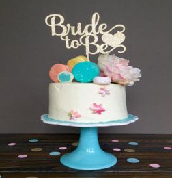 Bridal Shower Cake Topper Bride to Be Cake Topper Douche nuptiale Décorations de fiançailles
