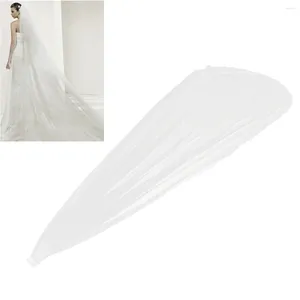 Bridal Veils 3 M Wedding Robe Dresses Long Dress Ivory kleding