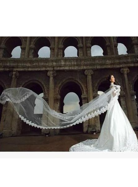 Bridal Veils Cathedral Wedding 5m 164fT