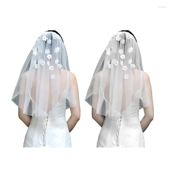 Veils de mariée Elegant Veil Bride to Be Gift Shower Wedding transport