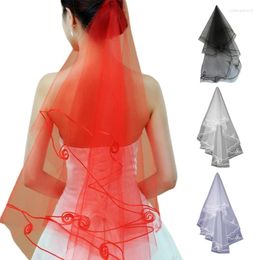 Veils de mariée Veil Girl Simple Long Tulle Bachelorette Party Wedding for for