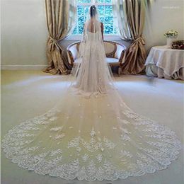 Bridal Veils Wedding Ivory 3 mètres avec peigne blanc 5m longueur Cathédrale Accessoires Velos 2024 de Novia